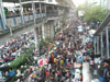 A photo of Silom Road