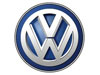 The logo of Volkswagen