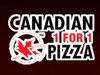 Canadian 1 For 1 Pizzaのロゴマーク