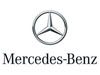 The logo of Mercedes-Benz